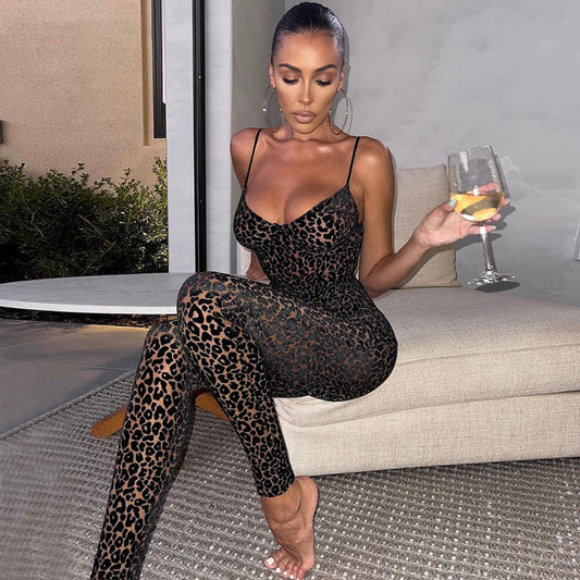 Experience the epitome of luxury and style with our Plush Velvet Bodycon Jumpsuit. The plush velvet material provides a lavish feel, while the bodycon style ensures a flattering fit. 