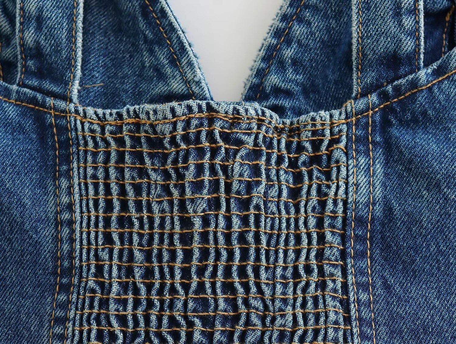 Sexy Spicy Sexy Spicy Girl Denim Camisole with Single Breasted