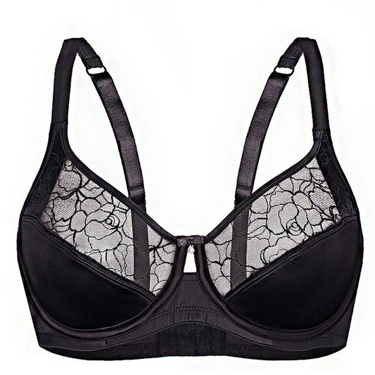 Sassa Marvelous Satin Semi Sheer Bra