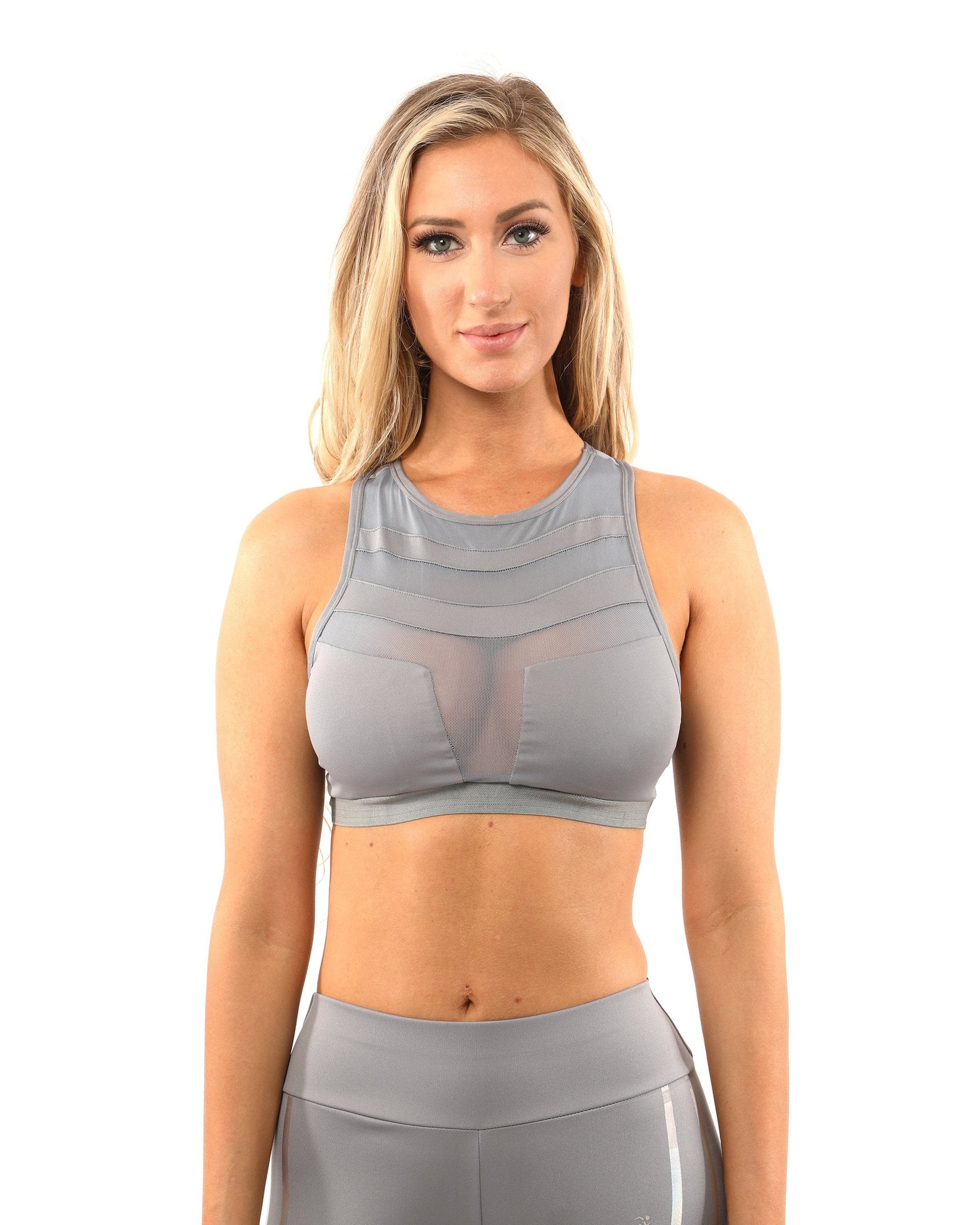 Laguna Sports Bra in Black by Savoy Active. Stylish and supportive workout bra with a compression fit. Racerback design for full mobility. High-quality fabric for a cool and dry feel. Perfect for layering or wearing on its own. Luxury styling with exquisite stitching. Ideal for the gym and daily activities.